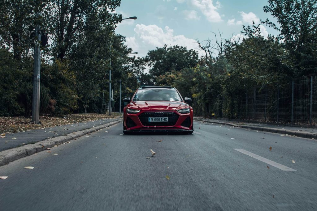 remaps crawley 10 red audi on paved road